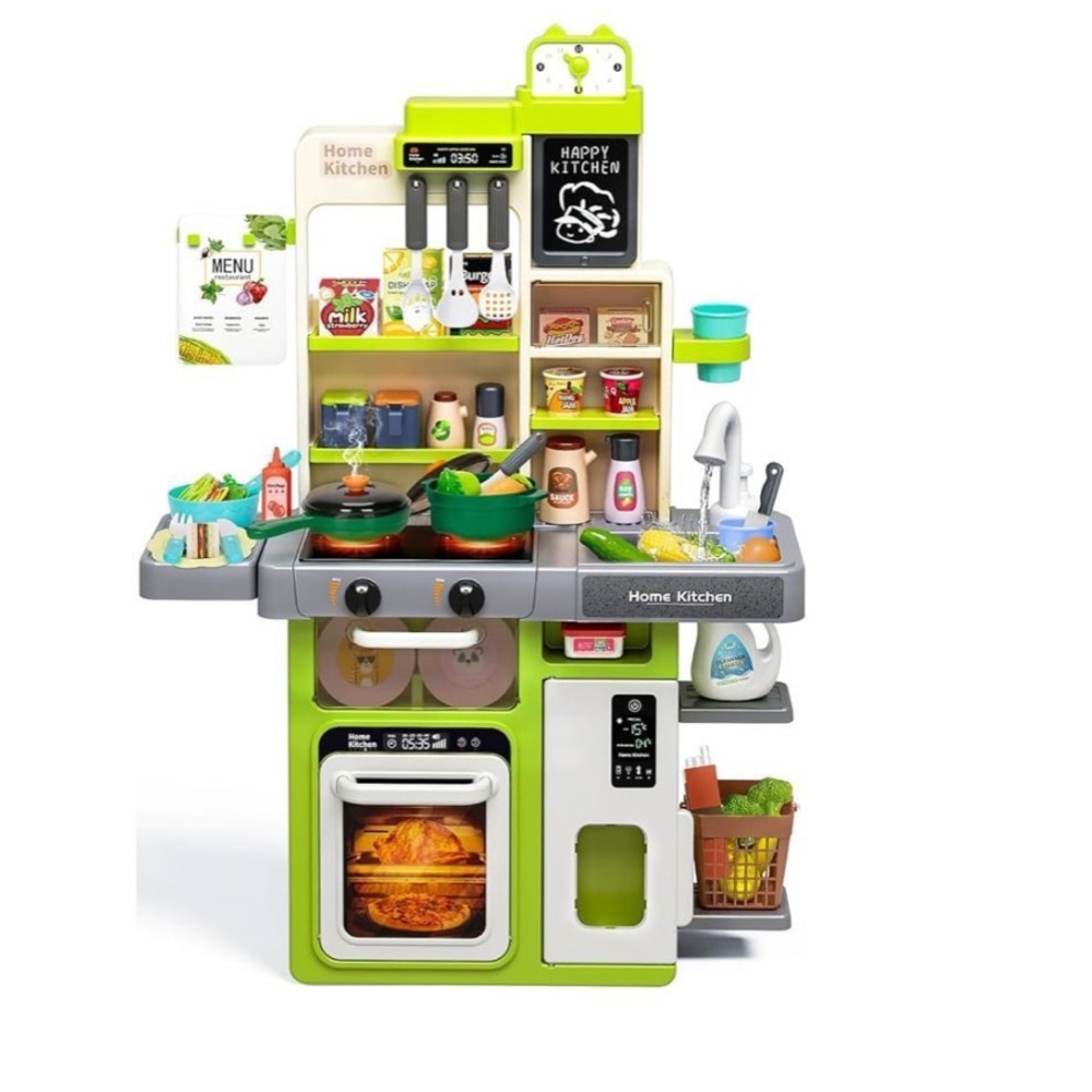 Green and Gray Home Kitchen Playset